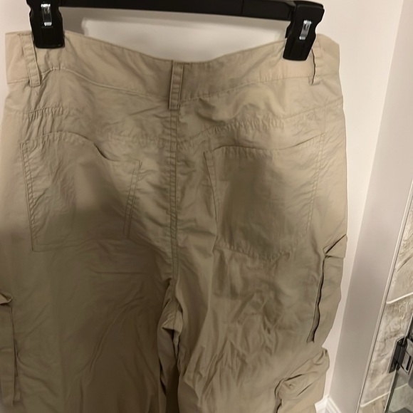 Womens wide leg cargo pants Forever 21 brand size large - Picture 6 of 8